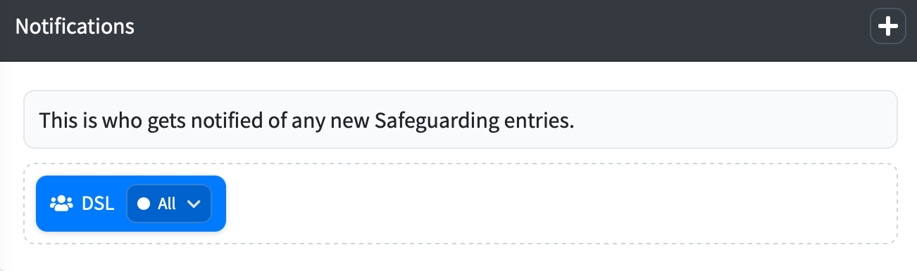 edit notifications