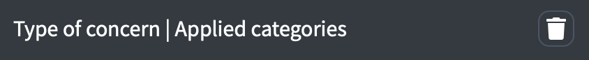 delete entire category