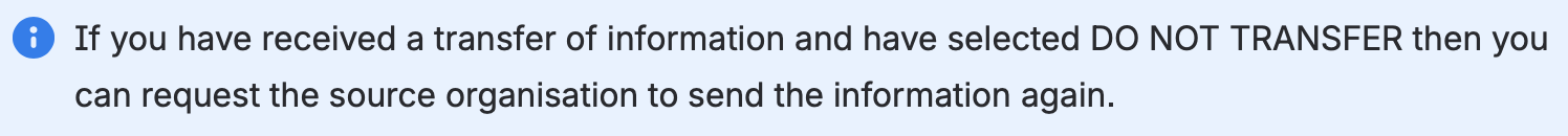information